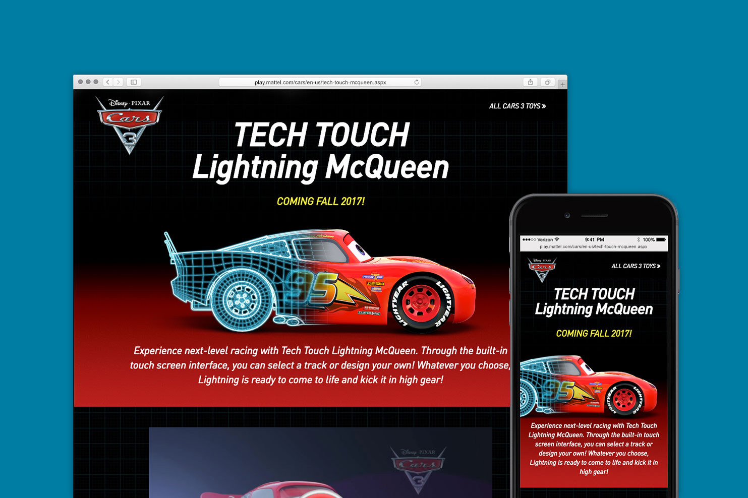 designing for the fast lane.