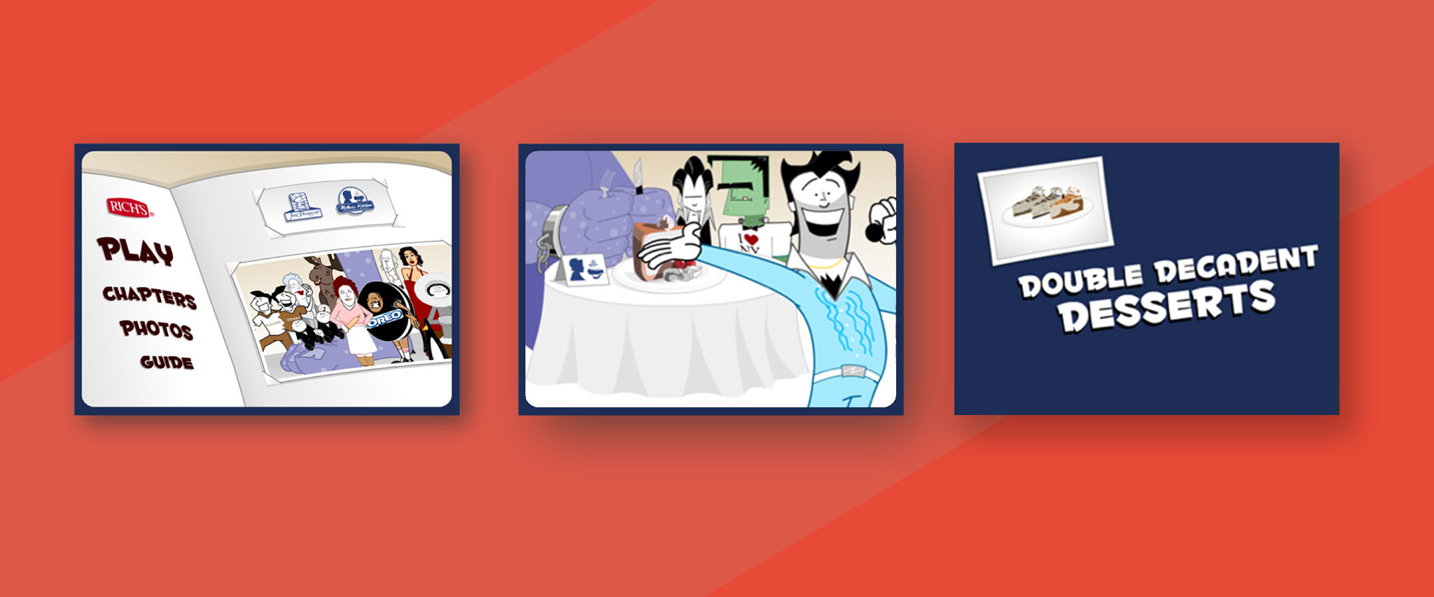 Rich Products: Finished Desserts Interactive Sales Animation Gallery